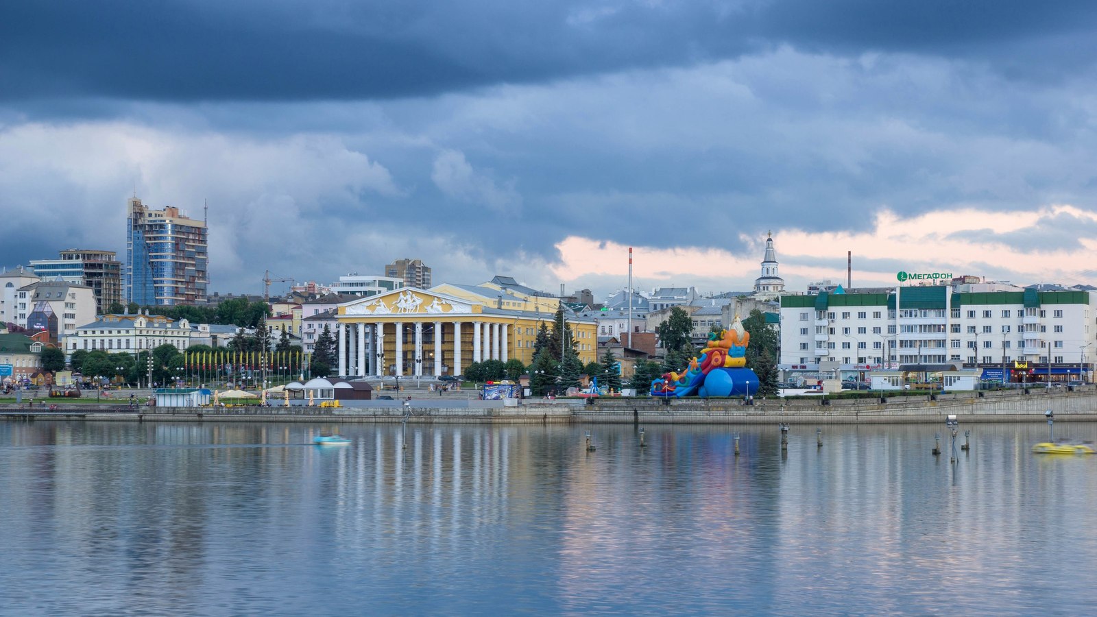 Summer in Cheboksary - My, Cheboksary, Photo, Summer, Beach, Landscape, Панорама, Longpost