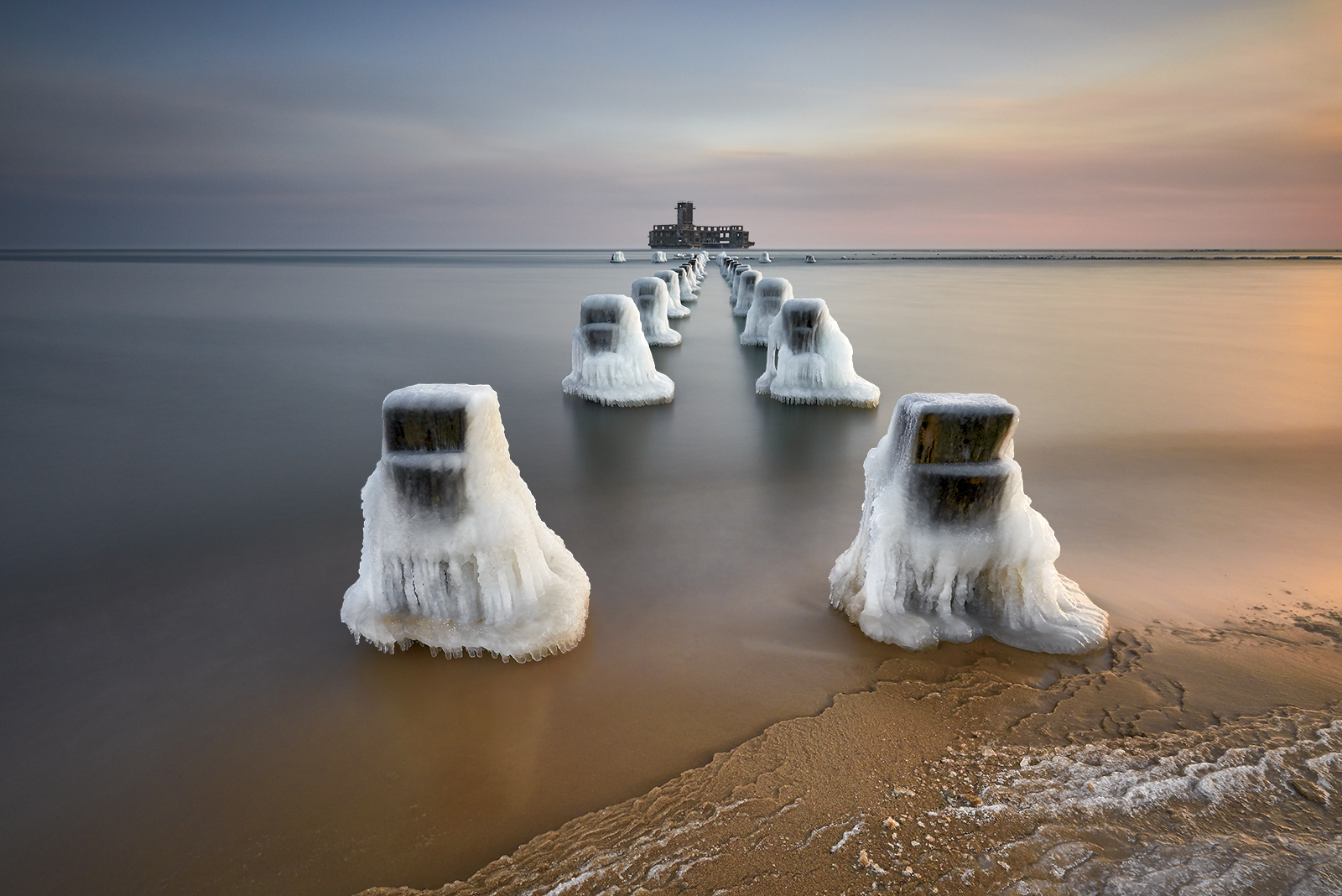 Ice landing) - Sea, Baltika