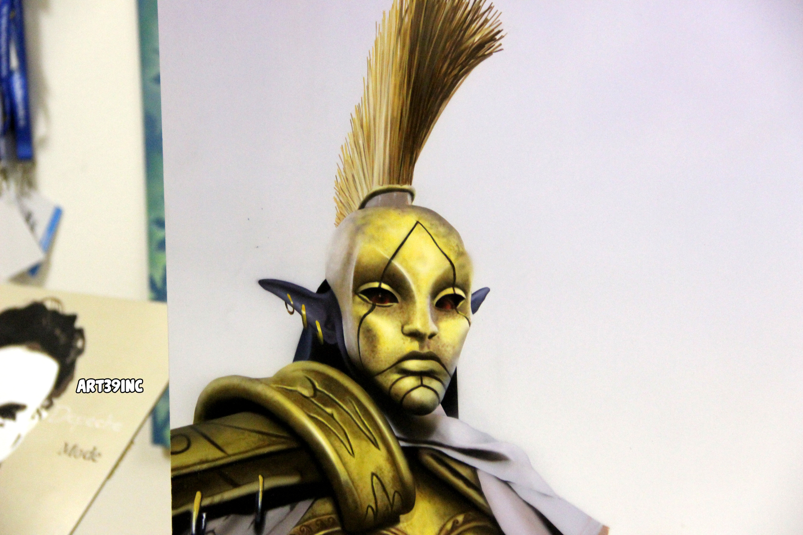 The work of a student of the school of airbrushing - My, Airbrushing, Airbrush School, Art39inc, The elder scrolls