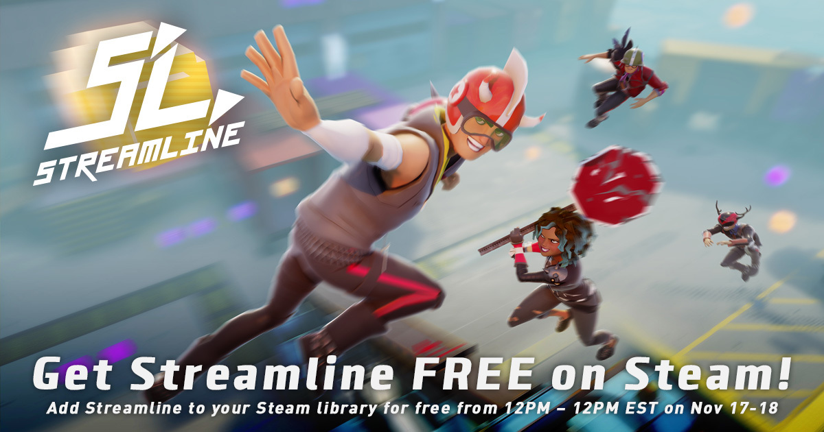 Streamline в Steam бесплатно 17-18 ноября! - Steam, Халява, Раздача, Streamline