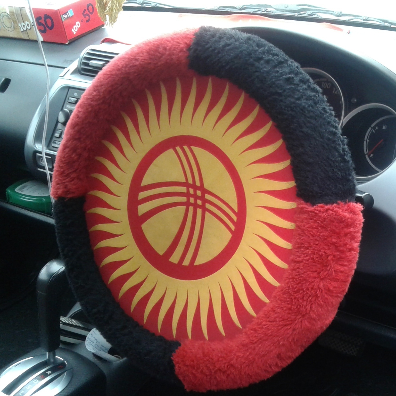 Kyrgyz styling. - My, Styling, Flag, Kyrgyzstan