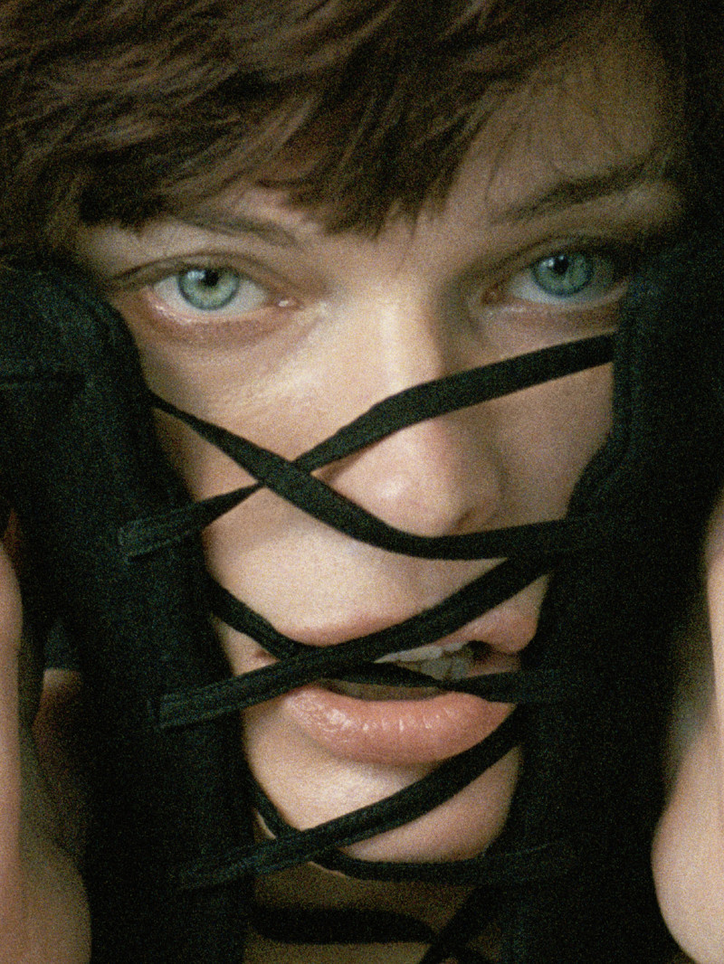 Milla Jovovich for Pop Magazine - NSFW, The photo, PHOTOSESSION, Milla Jovovich, Gloss, Photo, Longpost