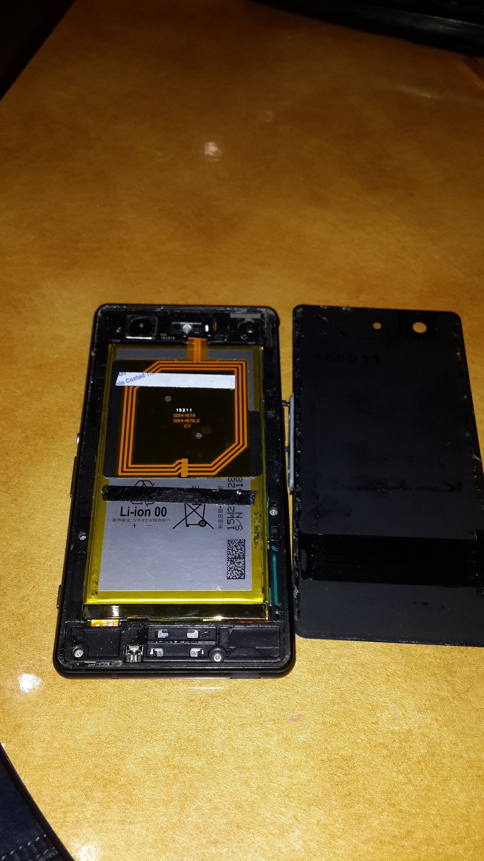 Repair golden Sony Z3 compact. - My, Ремонт телефона, Hobby, Saint Petersburg, Longpost