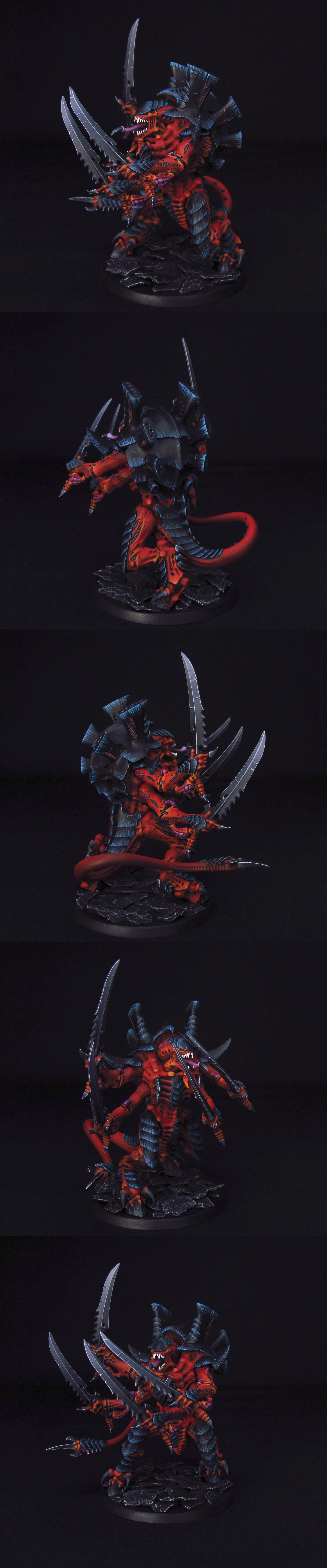 The Swarmlord - My, Warhammer 40k, Tyranids, Miniatures, Miniature, Painting, Tyranids, Longpost