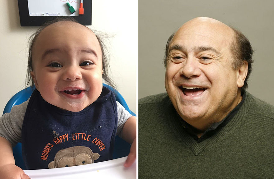 “My son looks like Danny DeVito” - Humor, Children, Celebrities