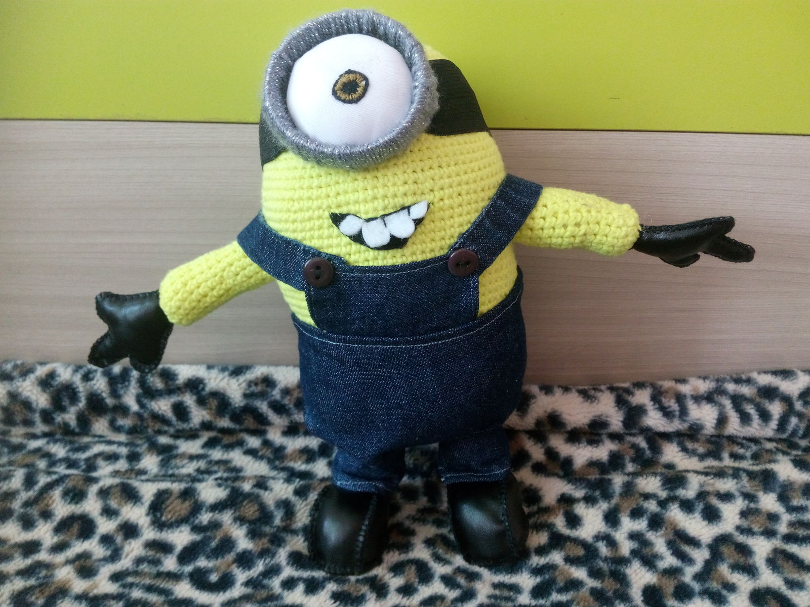 Minions I made. - My, Minions, Soft toy, With your own hands