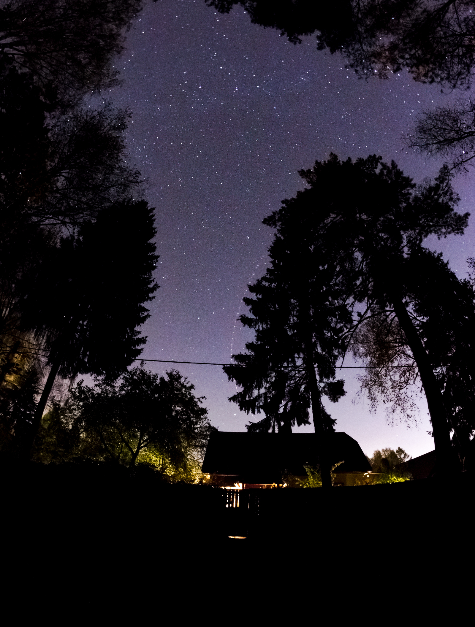 Oh those summer nights... - My, Photo, Night, Stars, Mentally, Dacha, Stars