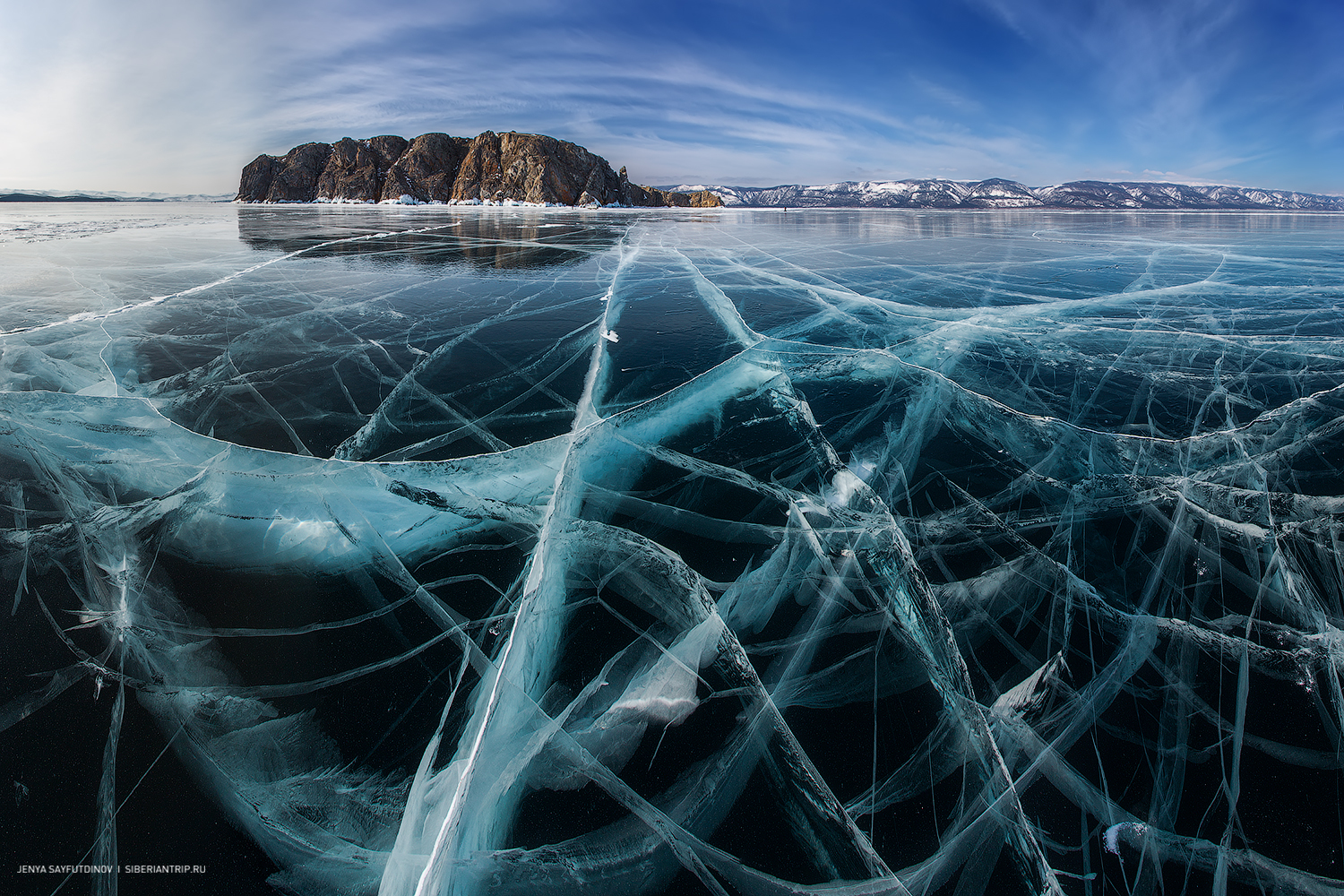 Baikal ice - Photo, Baikal, Ice, Winter