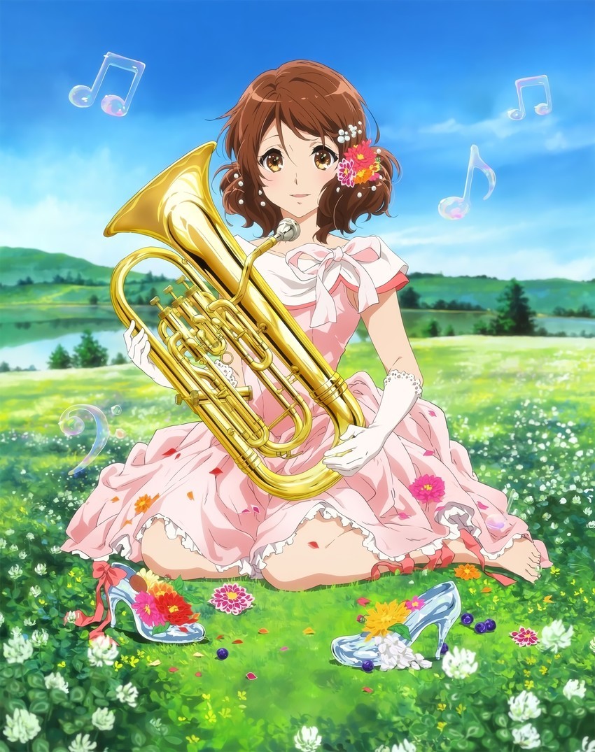 Anime Art - Anime, Anime art, Hibike! Euphonium, Katou hazuki, , Longpost, Ogasawara haruka, Kawashima sapphire