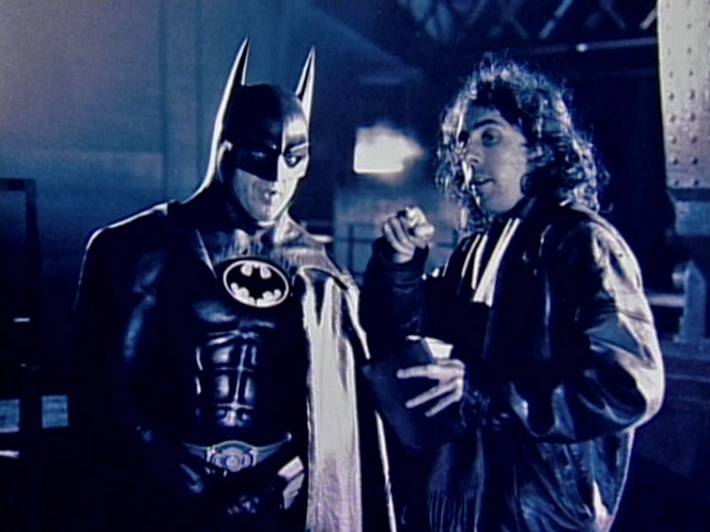 Behind the Scenes of Batman (1989) (Part 2) - Movies, Behind the scenes, Tim Burton, Michael Keaton, Jack Nicholson, Batman, Photos from filming, Longpost