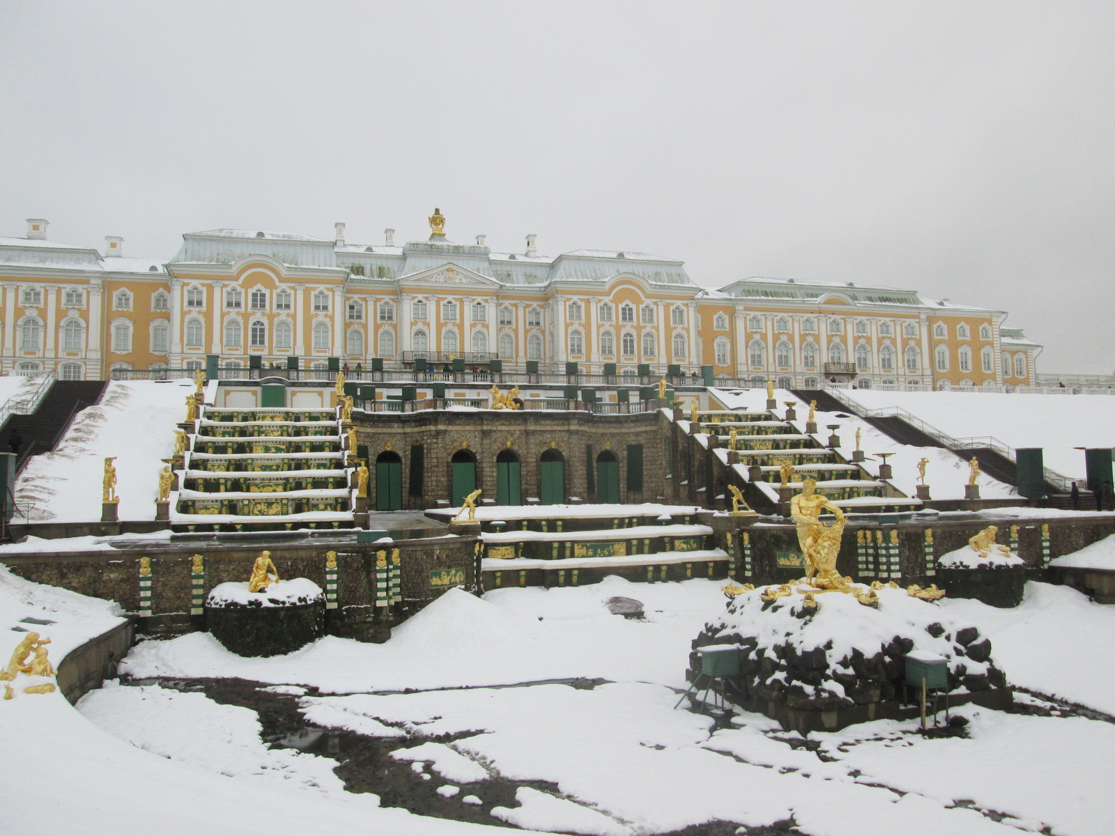 В Петергофе не всегда лето - Моё, Петергоф, Фото, Зима