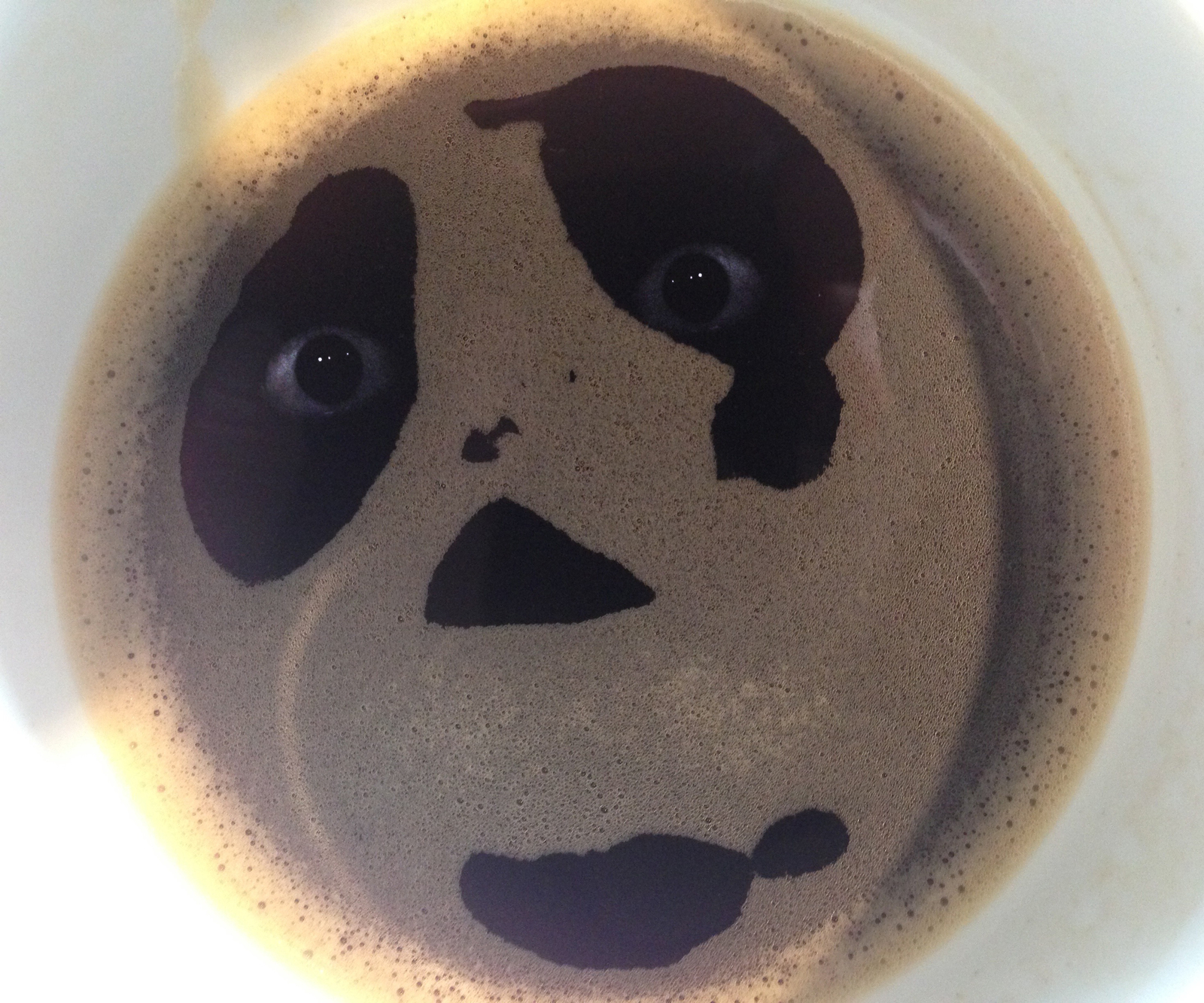 When coffee really invigorates - My, Eyes, Coffee