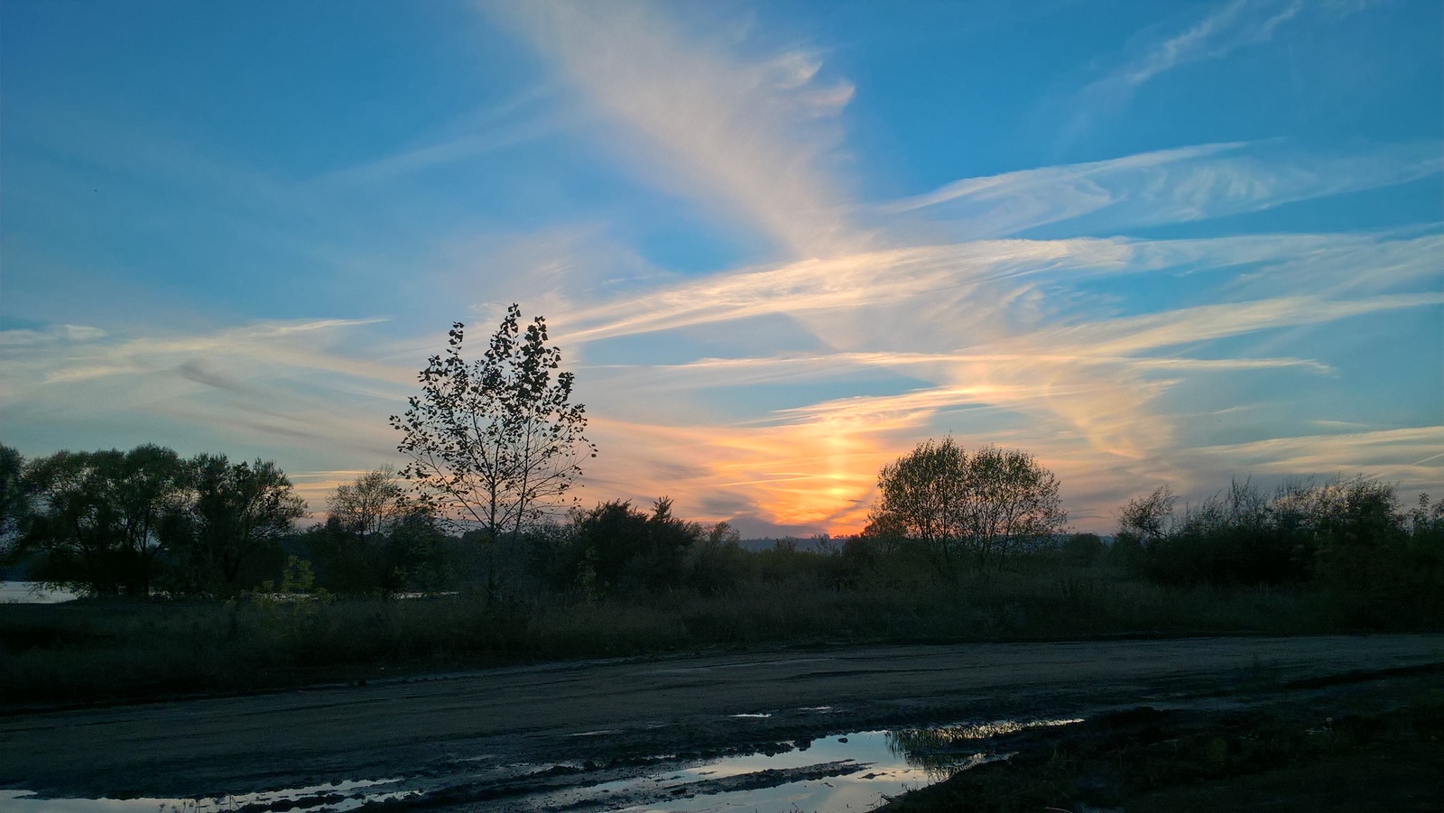 Last autumn fishing - My, Fishing, Water, The photo, Penza, , Sky, , Longpost