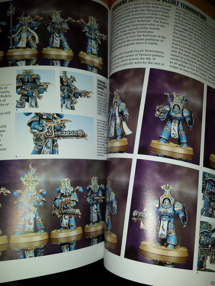 Some leaked photos from fresh White Dwarf. - Warhammer 40k, , White dwarf, Draining, Photo, Longpost