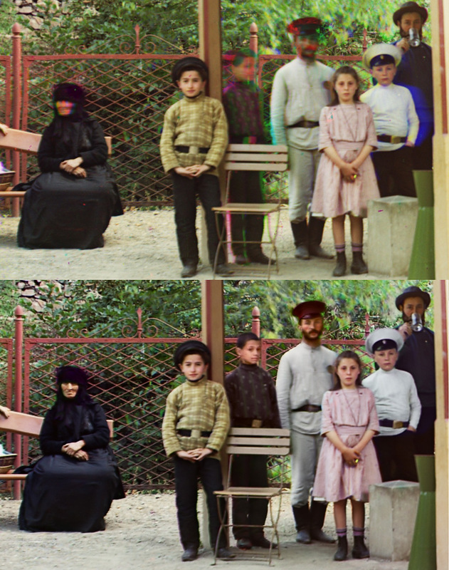 Miracles of the restoration of the Khodakovsky brothers - , Russia, Prokudin-Gorsky, Longpost