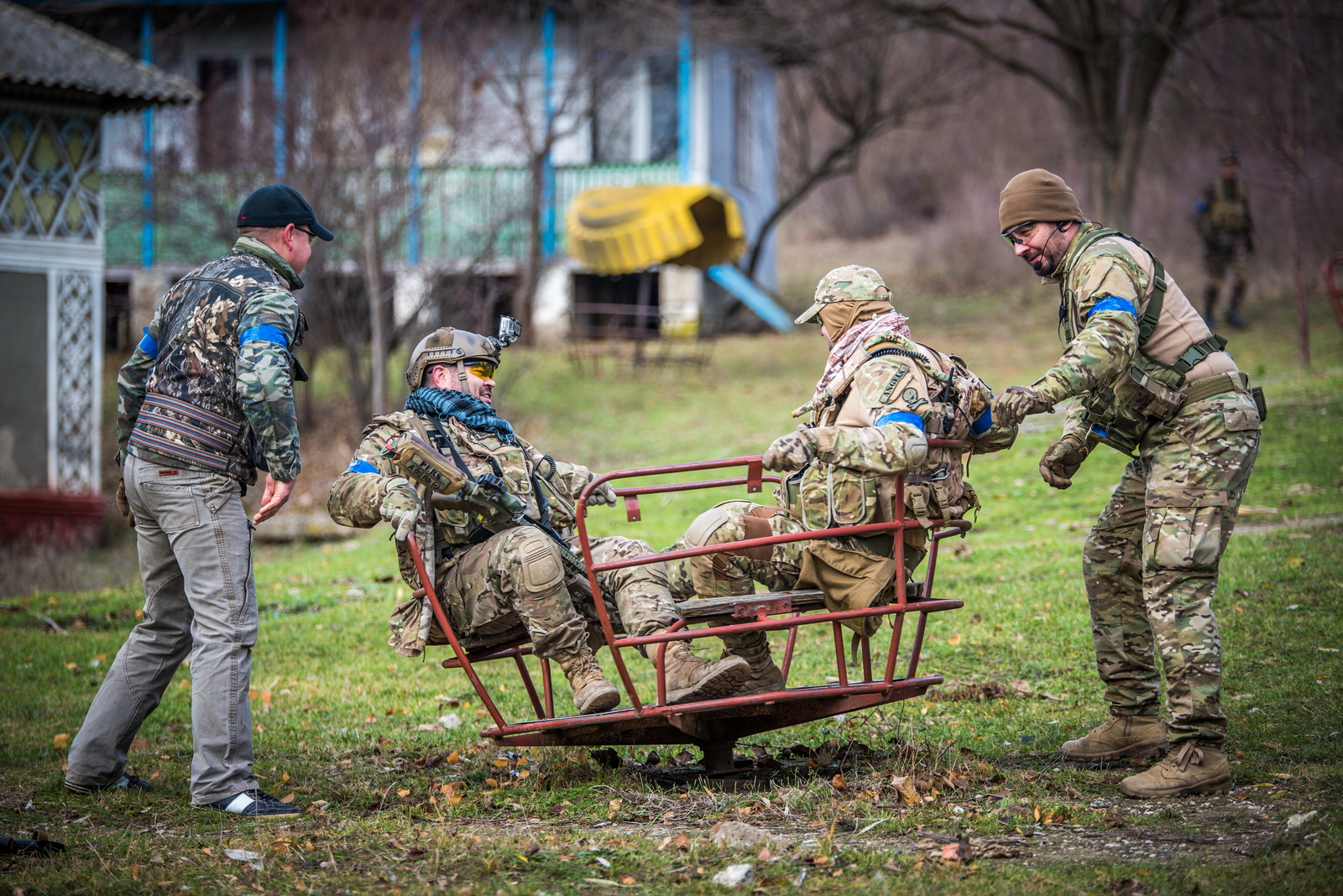 Airsoft - game of friends - My, Airsoft, Games, Airsoft, Autumn, Moldova, My, Longpost