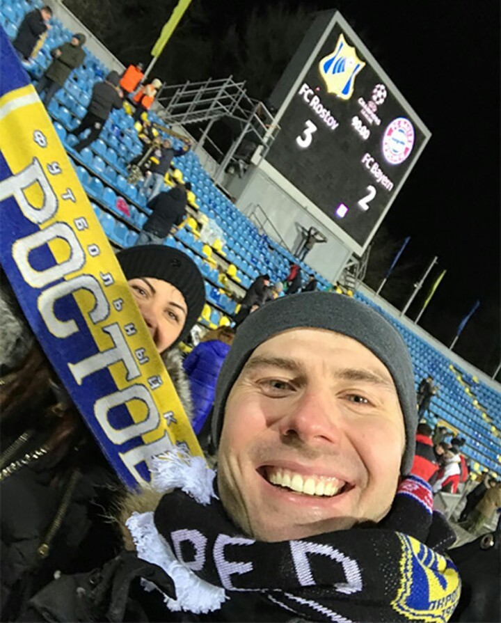 The happiest people were yesterday in Rostov... - Football, Champions League, Fk Rostov, Bayern Munich, Kurban Berdiev, Emotions, Happiness, Longpost