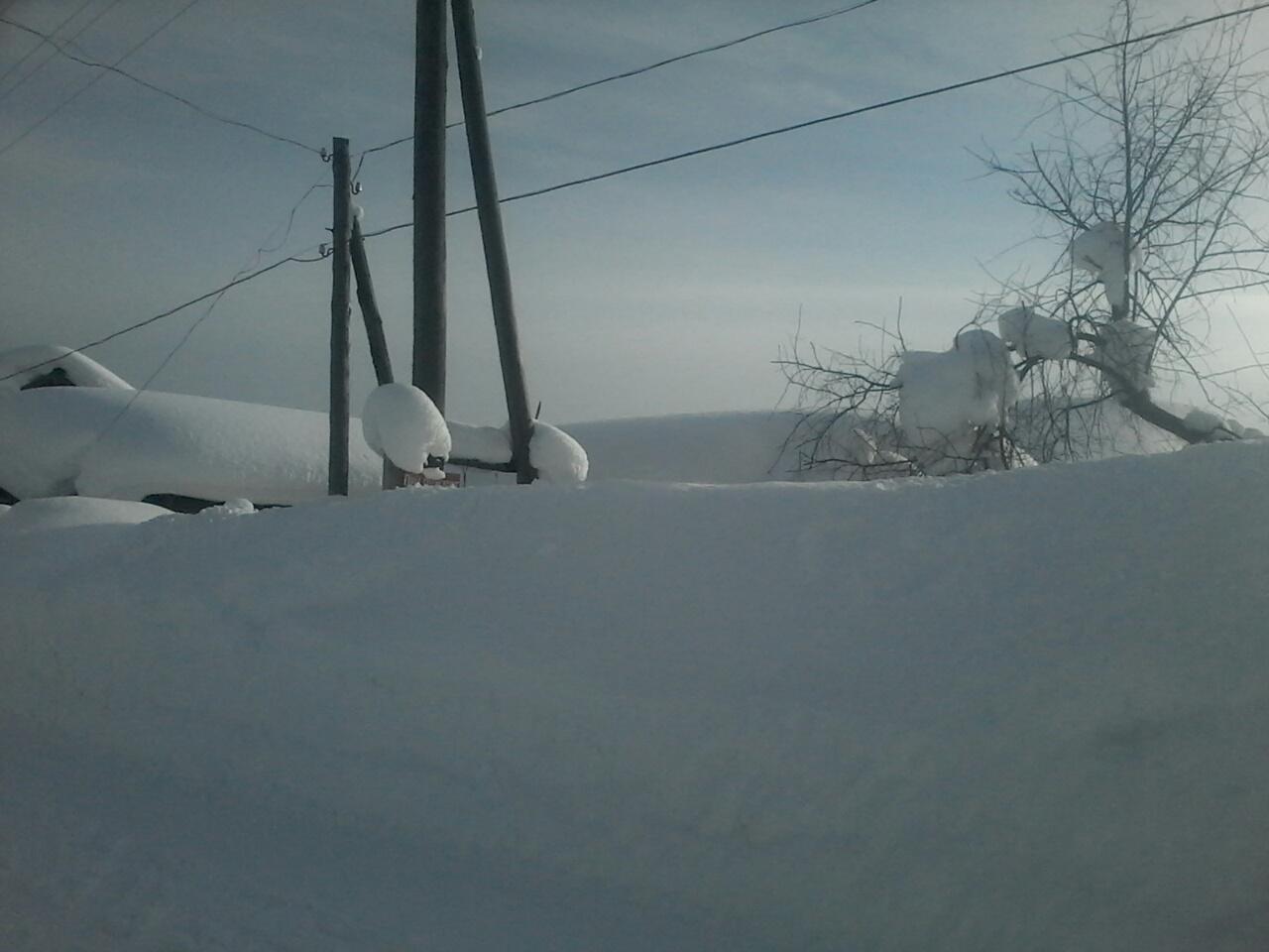 It's a little snowy - Buryatia, Snow, Longpost