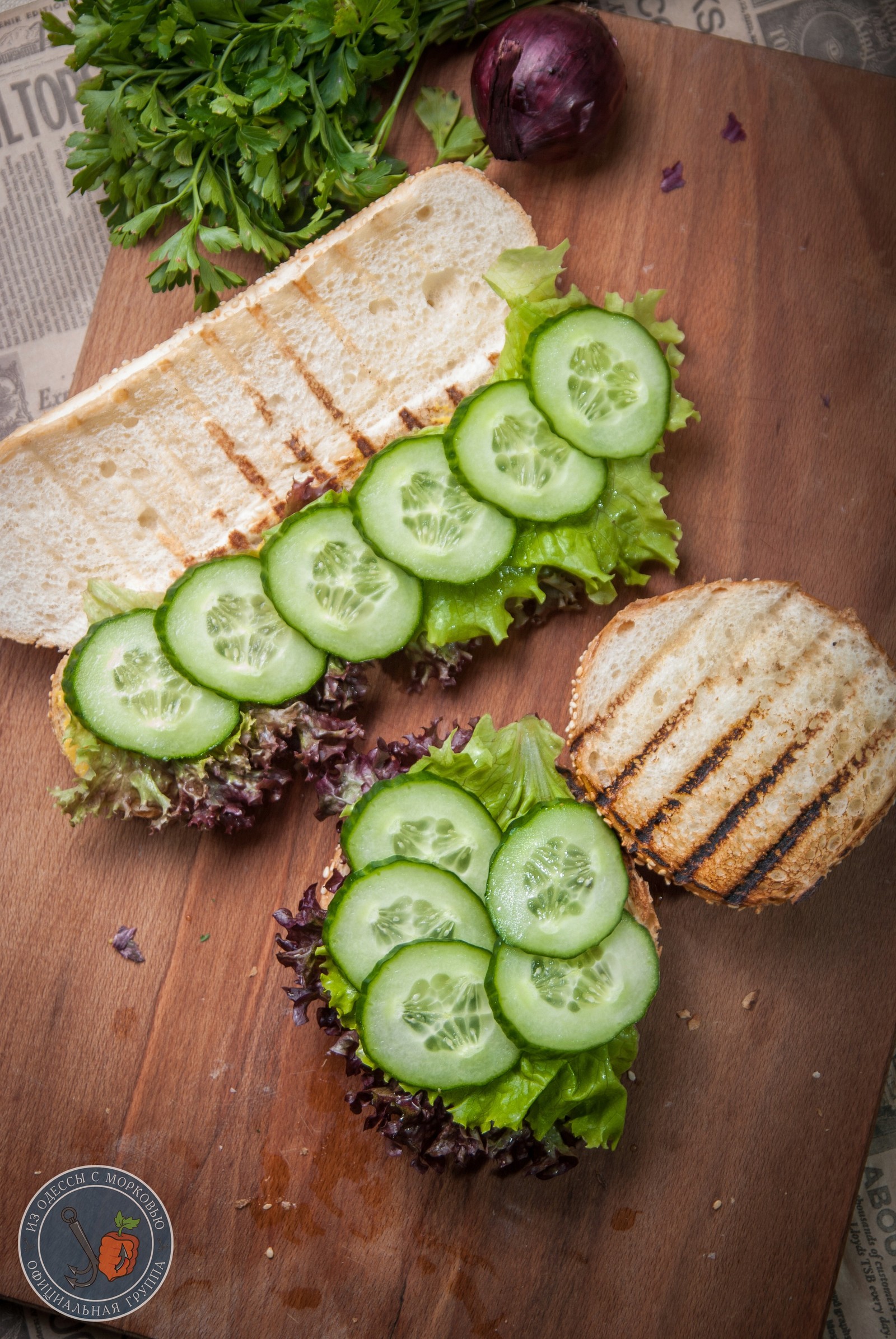 Joint sandwich. - My, From Odessa with carrots, Sconce, Cooking, Literary Cuisine, Longpost, Food, Recipe