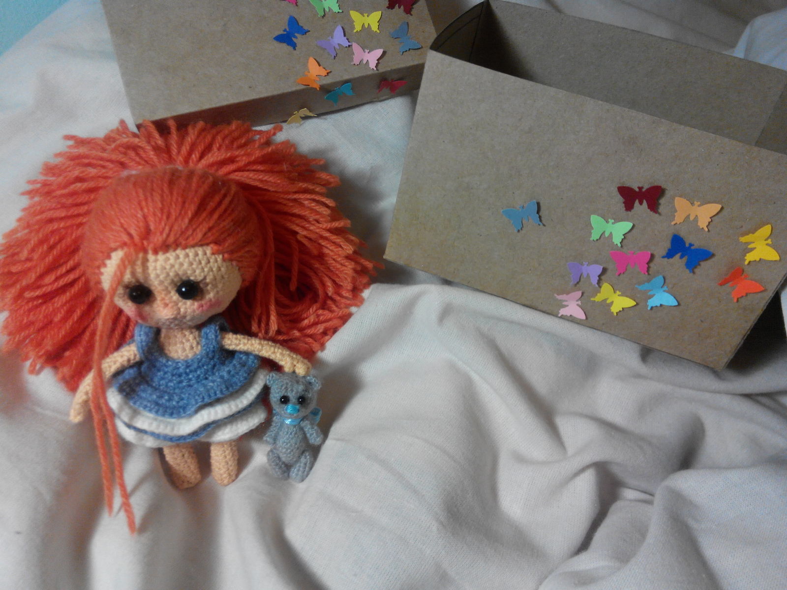 Creative process - My, Presents, Knitting, Needlework, Doll, Longpost