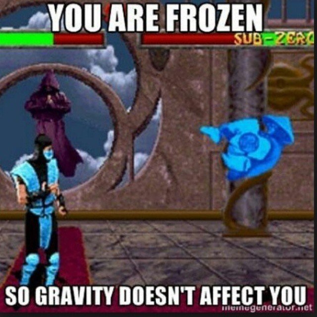 Mortal Kombat logic. - Mortal kombat, Gravity, Logics