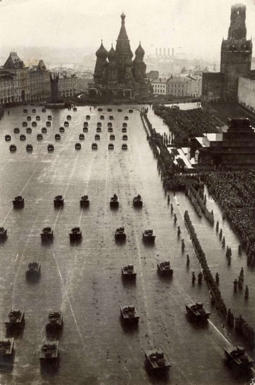 Москва 1920-1930е годы - Старая Москва, Охотный ряд, Длиннопост