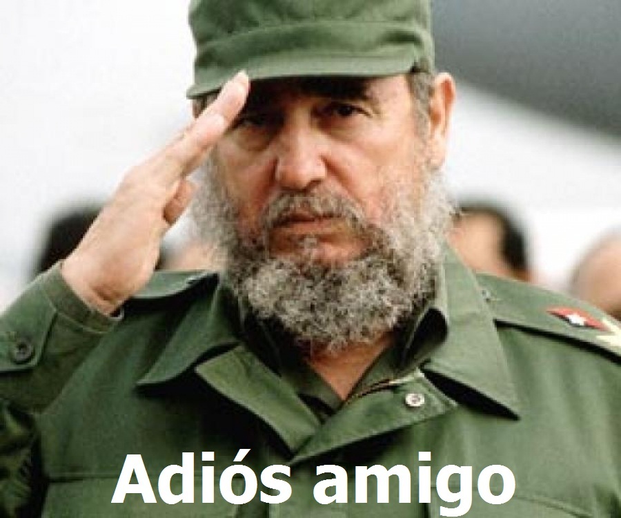 Goodbye. - Fidel Castro, Che Guevara