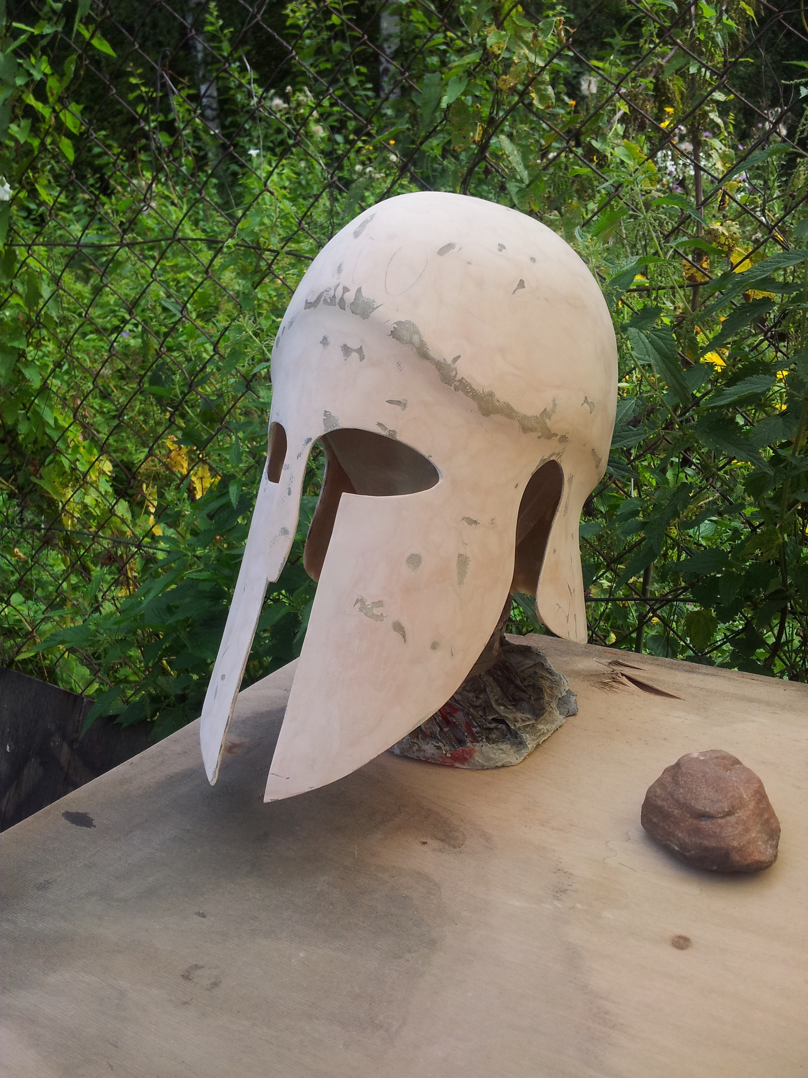 And again a helmet of the Corinthian type. - My, Pepakura, Papercraft, With your own hands, , Longpost