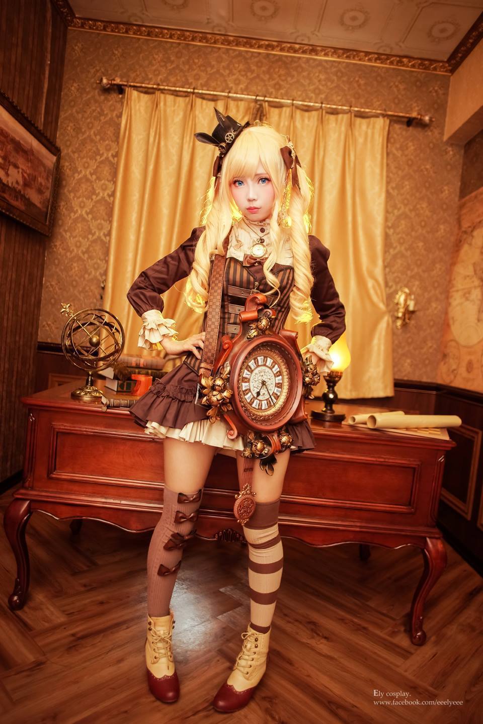 Ely Cosplay.Steam E;den - Time traveler.Steampunk design. - Cosplay, Steampunk, Games, Anime, Girls, Longpost