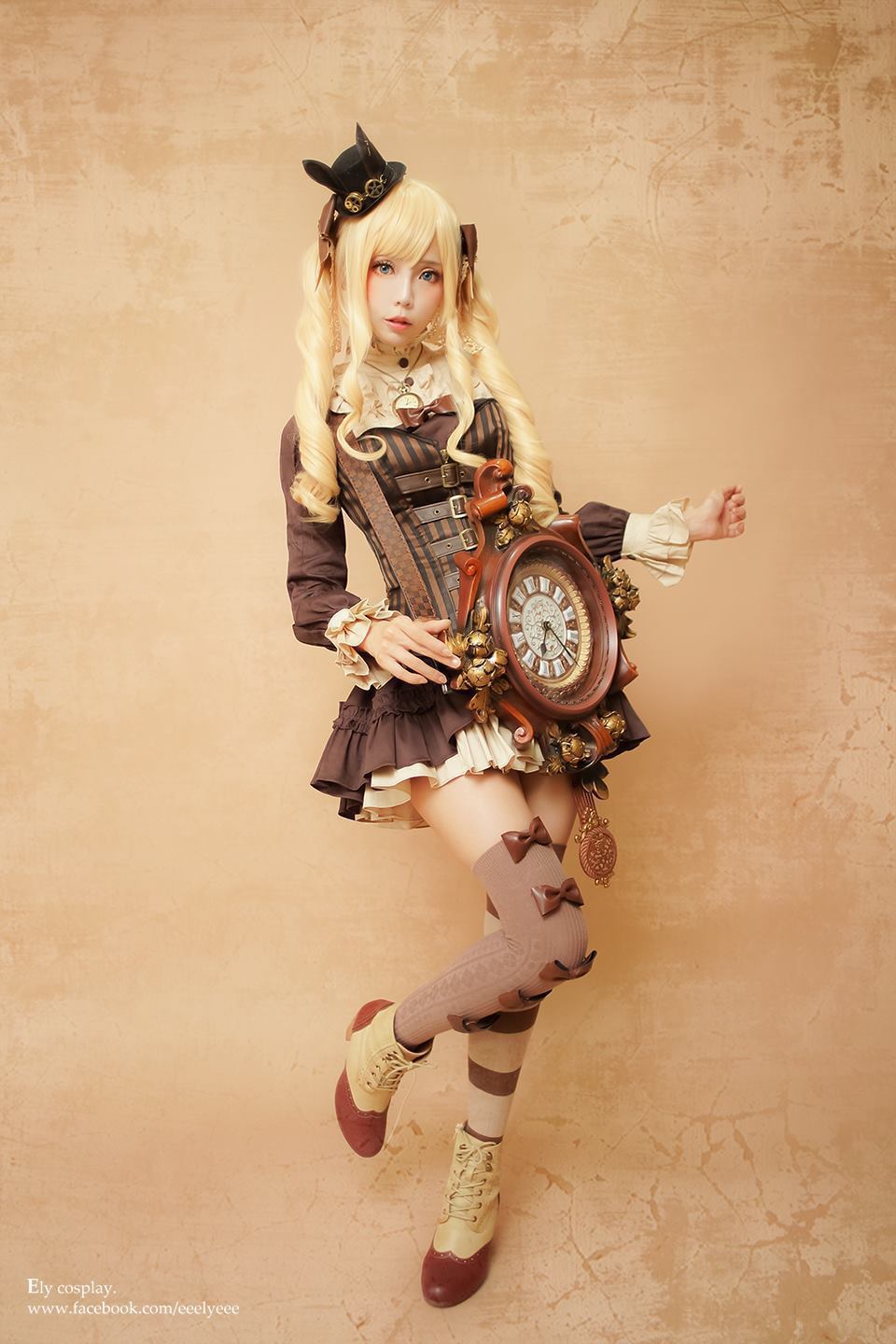 Ely Cosplay.Steam E;den - Time traveler.Steampunk design. | Пикабу