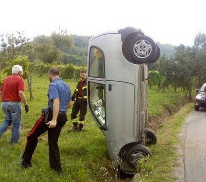 Подборочка смешных и нелепых авто-аварий - Юмор, Авто, Авто-Приколы, Фото, Длиннопост, Приколы фото, Приколы ютуб