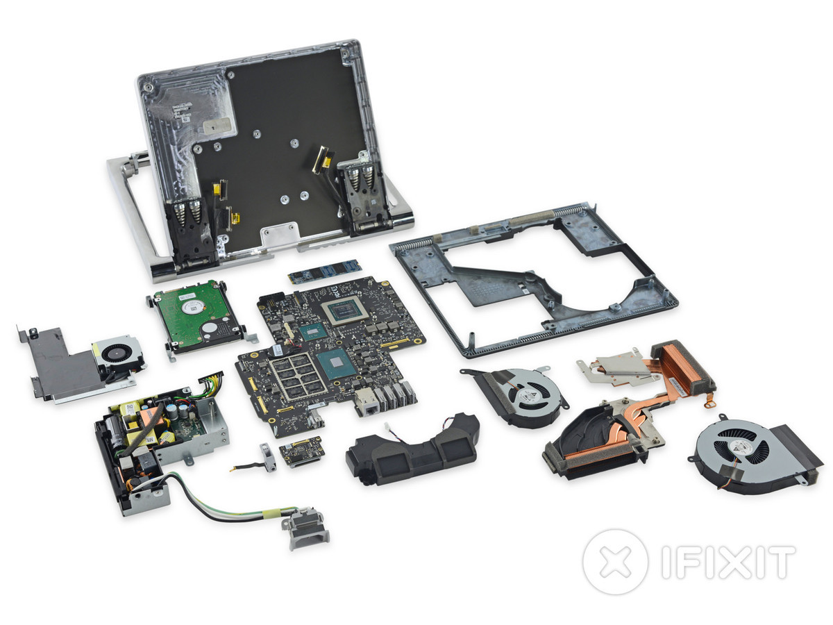 IFixit disassembled Surface Studio into parts - Microsoft, , Ifixit, Parsing