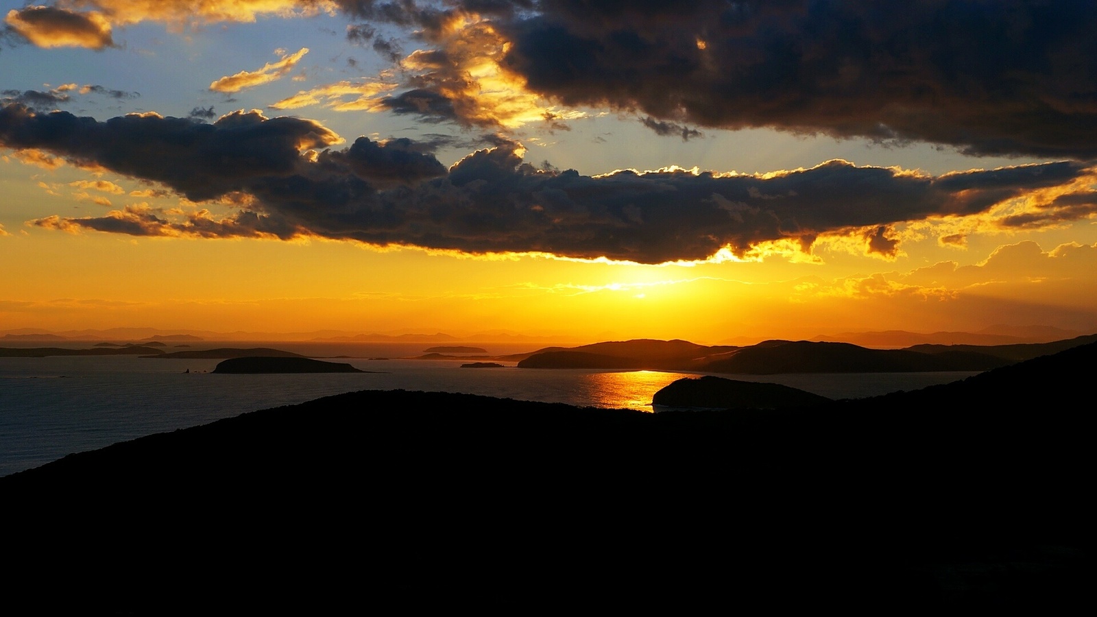 It's so beautiful on the Russian island - My, Russian island, Landscape, Bridge, Sea, Hills, Vladivostok