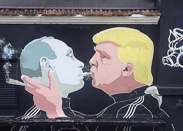 Now everything is clear... - Donald Trump, Graffiti, Reboot