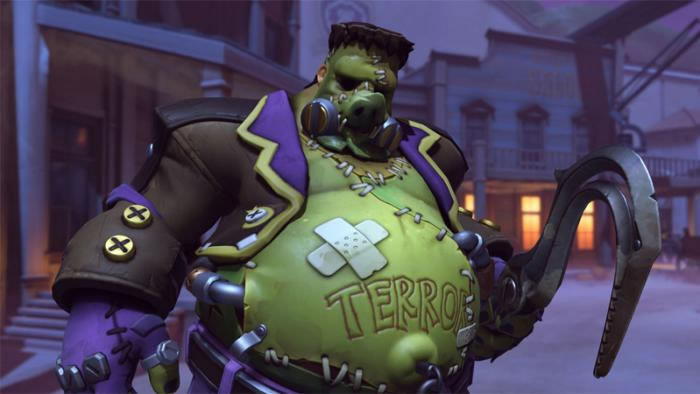 In the game Overwatch, the character was pumped up to level 1800 - Overwatch, Games