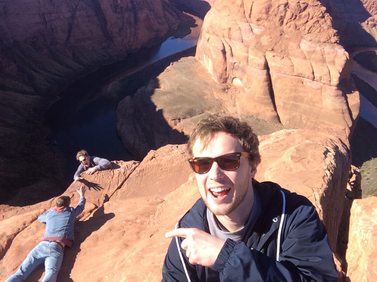 Successful selfie - My, Selfie, Canyon, Grand Canyon