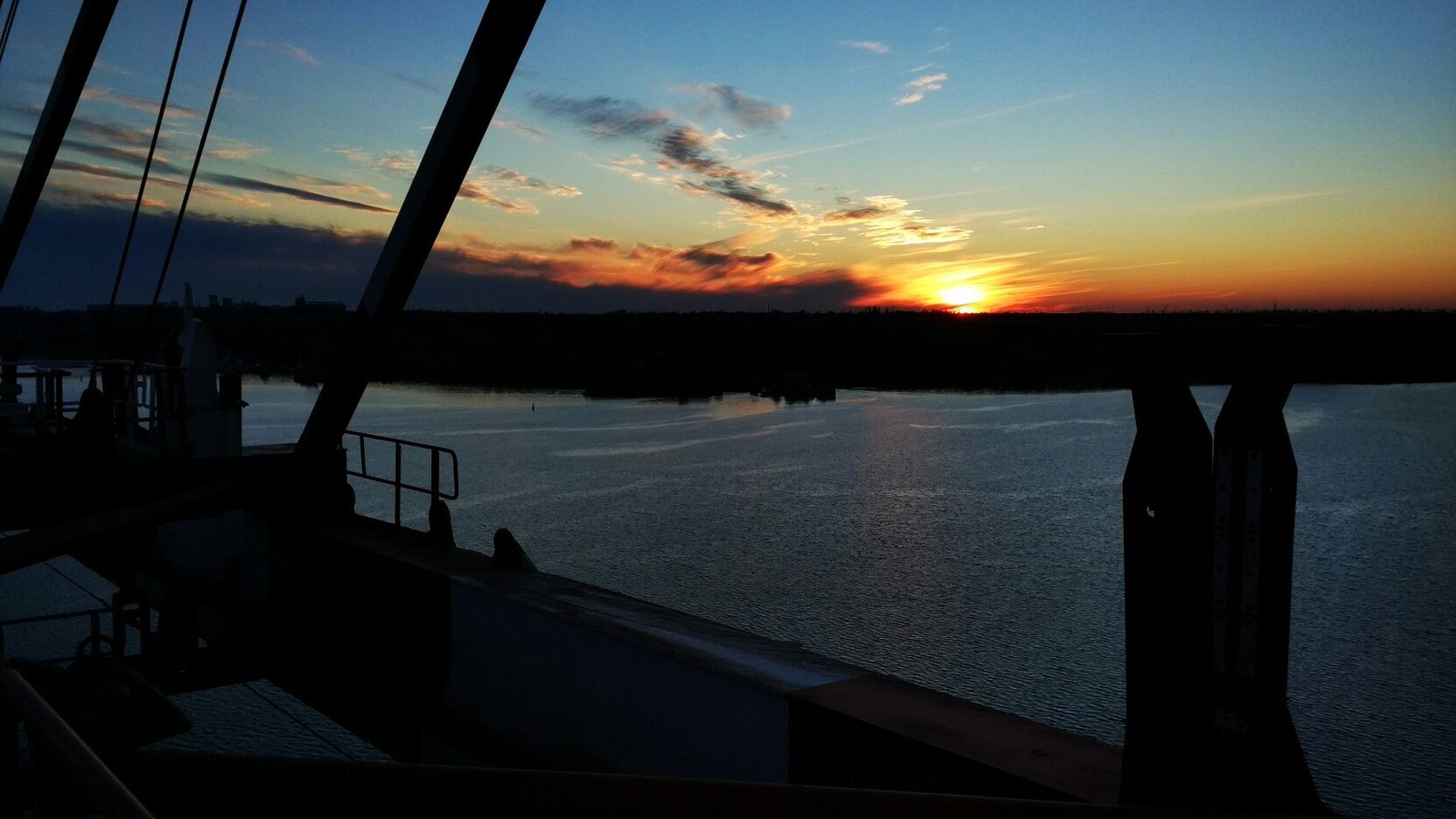 Port views - My, Work, Sunset, Photo, Port, Longpost