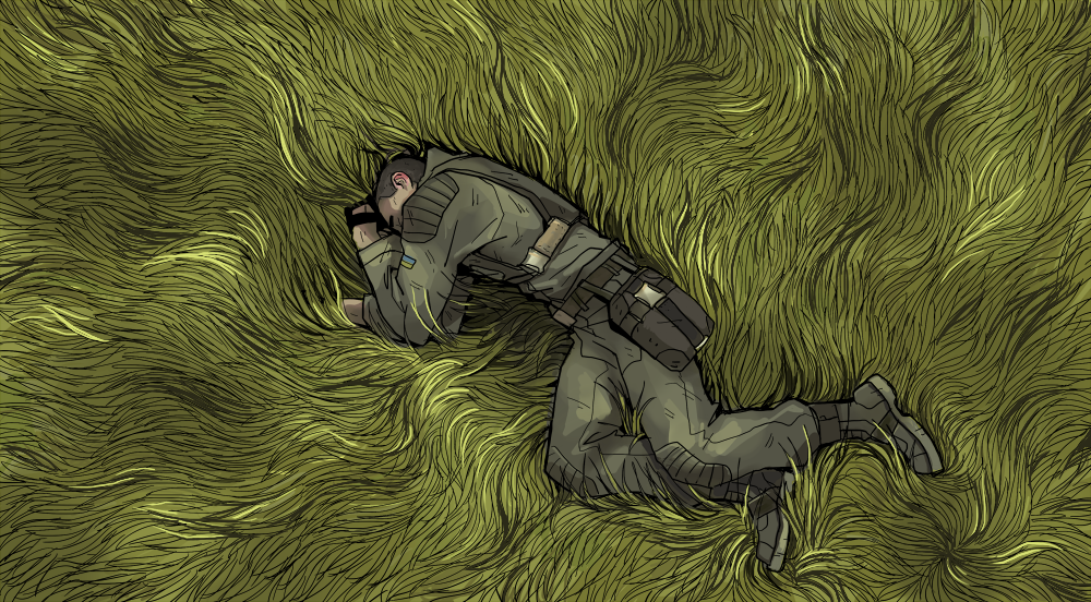 Sleep well, stalker. - Stalker, Fan art, Drawing, , Games, Gamers