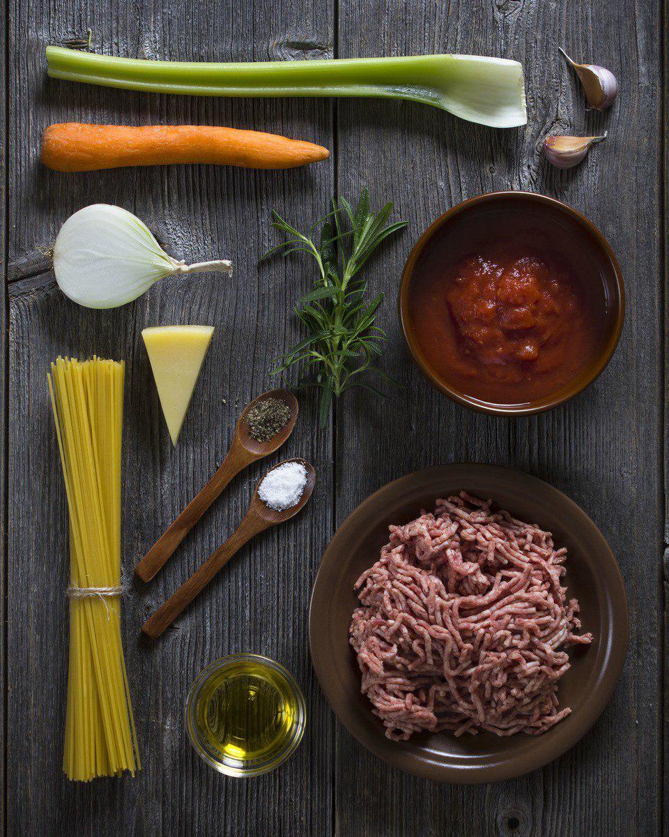 Spaghetti with bolognese sauce. - Spaghetti, Ground meat, Paste, Dinner, Longpost, Culinary minced meat