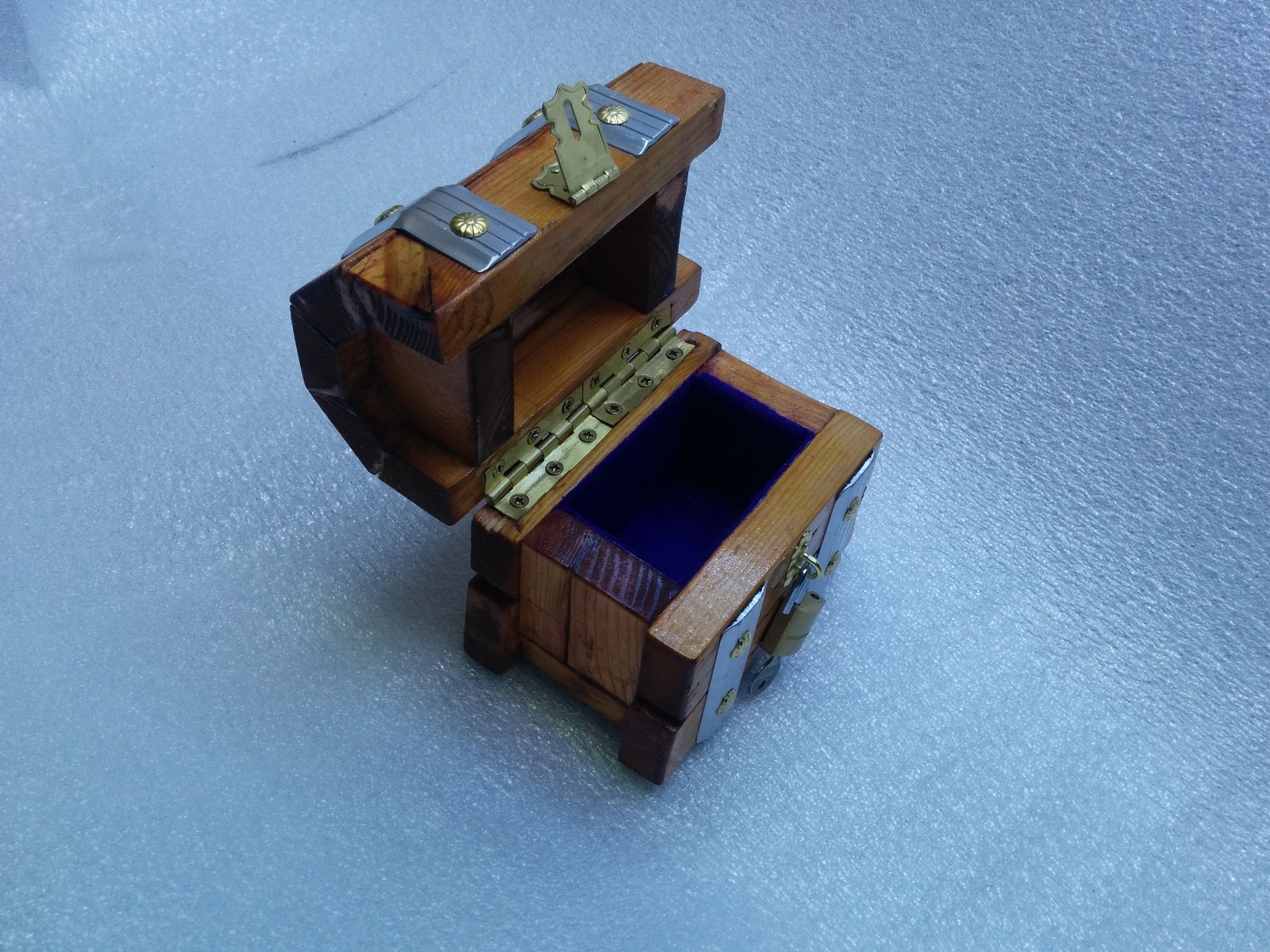 Chest for a friend. - My, Needlework, Presents, Friday, Box, Clash royale, Video, Longpost