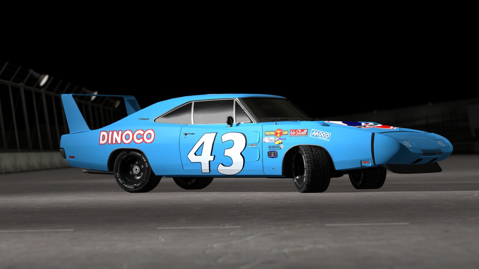 Playmouth Superbird. - Моё, Авто, Nascar, Garrys mod