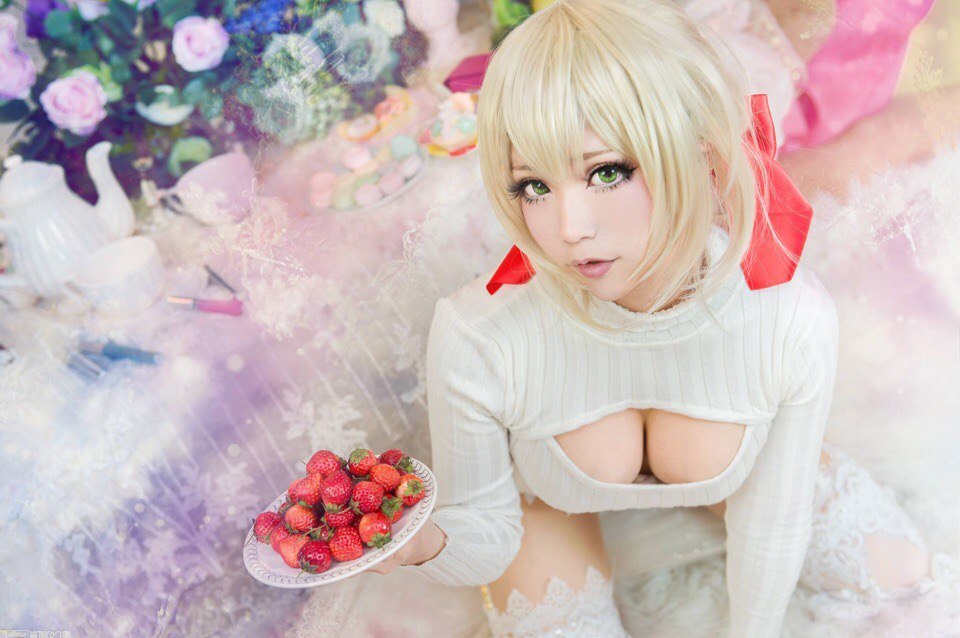 Saber - Anime, Cosplay, Fate, Saber, Girls