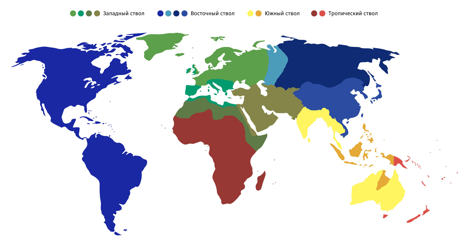 Anthropological types of man - Land, Humanity, Anthropology, Cards, Phenotype, Infographics, Longpost