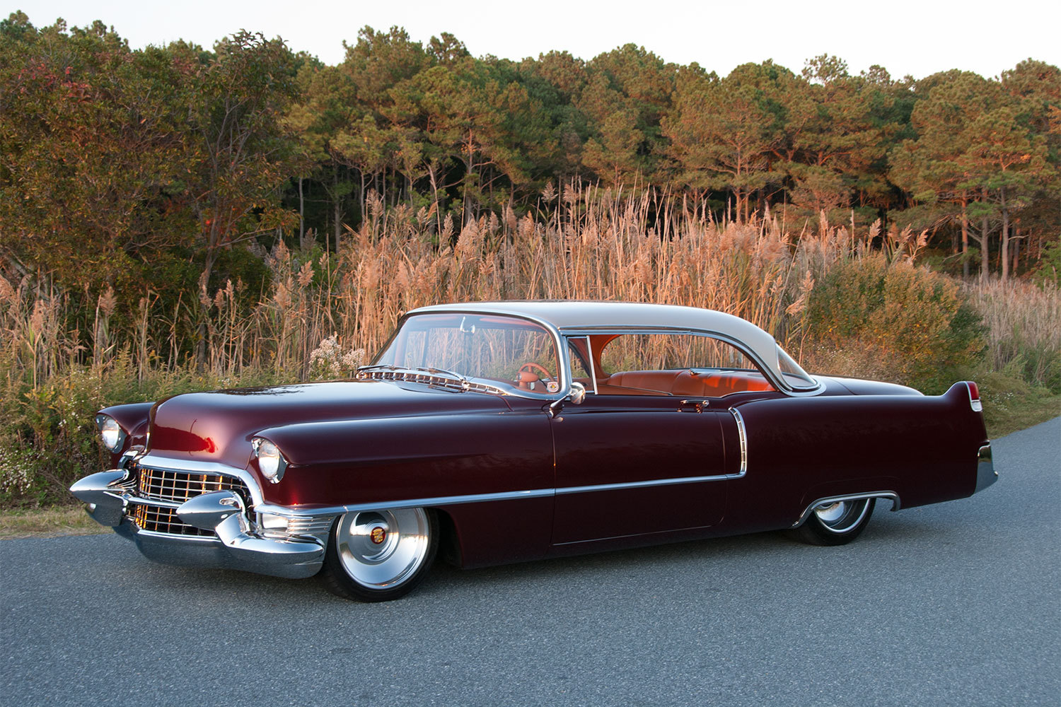 1955 Cadillac Coupe De Ville - Auto, Photo, Cadillac, , Retro car, Automotive classic, Longpost, The photo, Cadillac DeVille