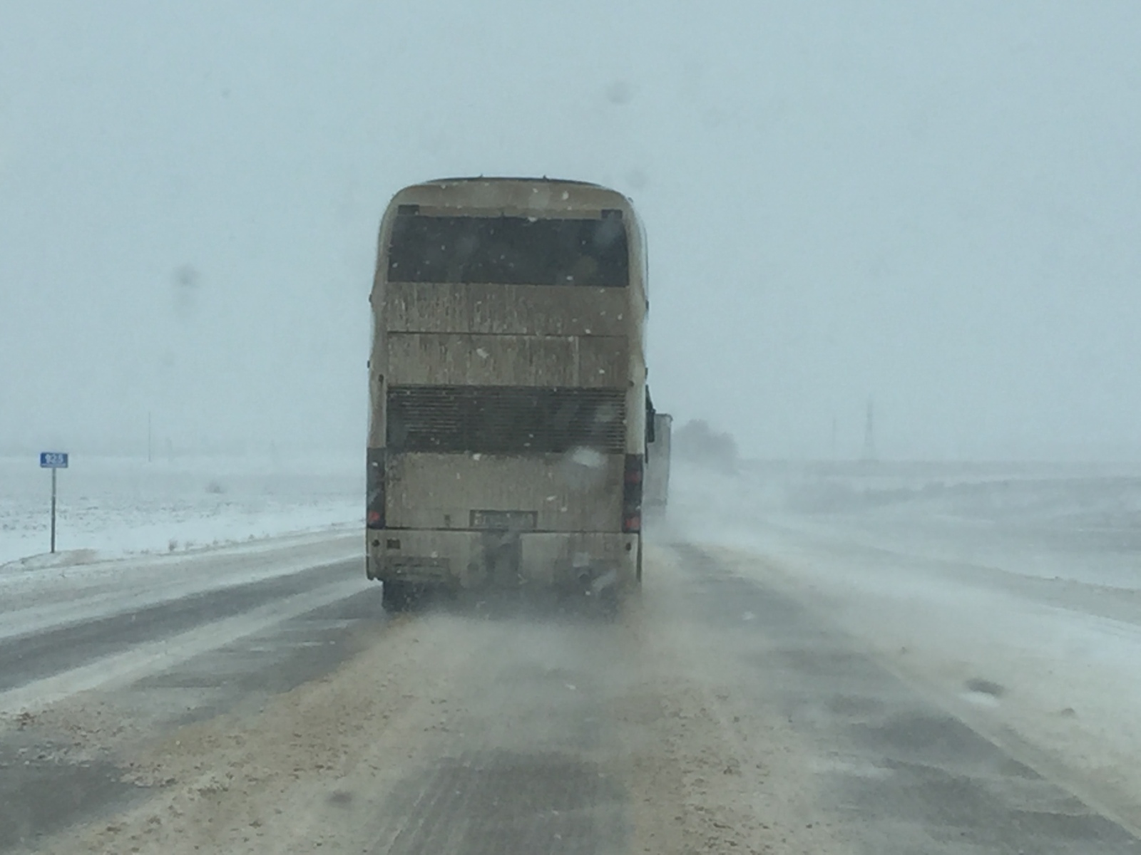 The driver is carrying people.... - Driver, Bus, Idiocy