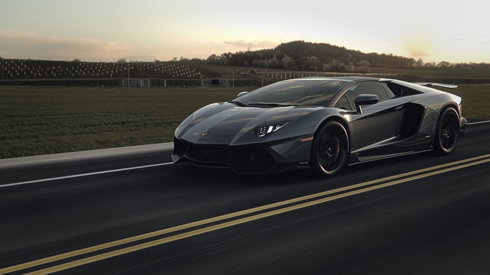 My first trip to a Lamborghini. - Lamborghini, Aventador, Drive, Auto, Humor, Digital 3D, Art, Longpost, 3D