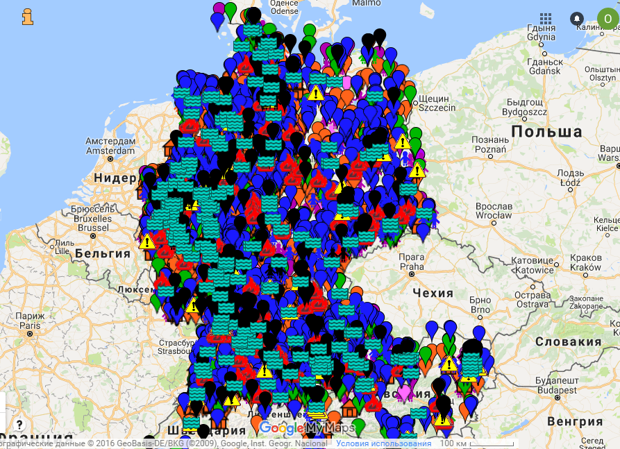 The Germans showed the extent of the crimes of migrants using an online map - Germany, Migrants, Refugees, Cards, Politics, news