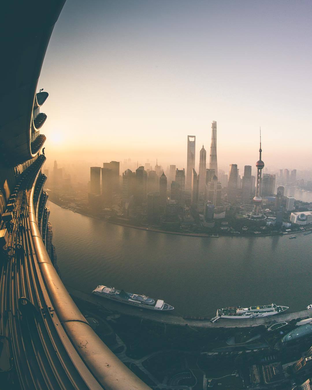 Breathtaking views of Shanghai - Photo, Shanghai, Town, Height, Longpost
