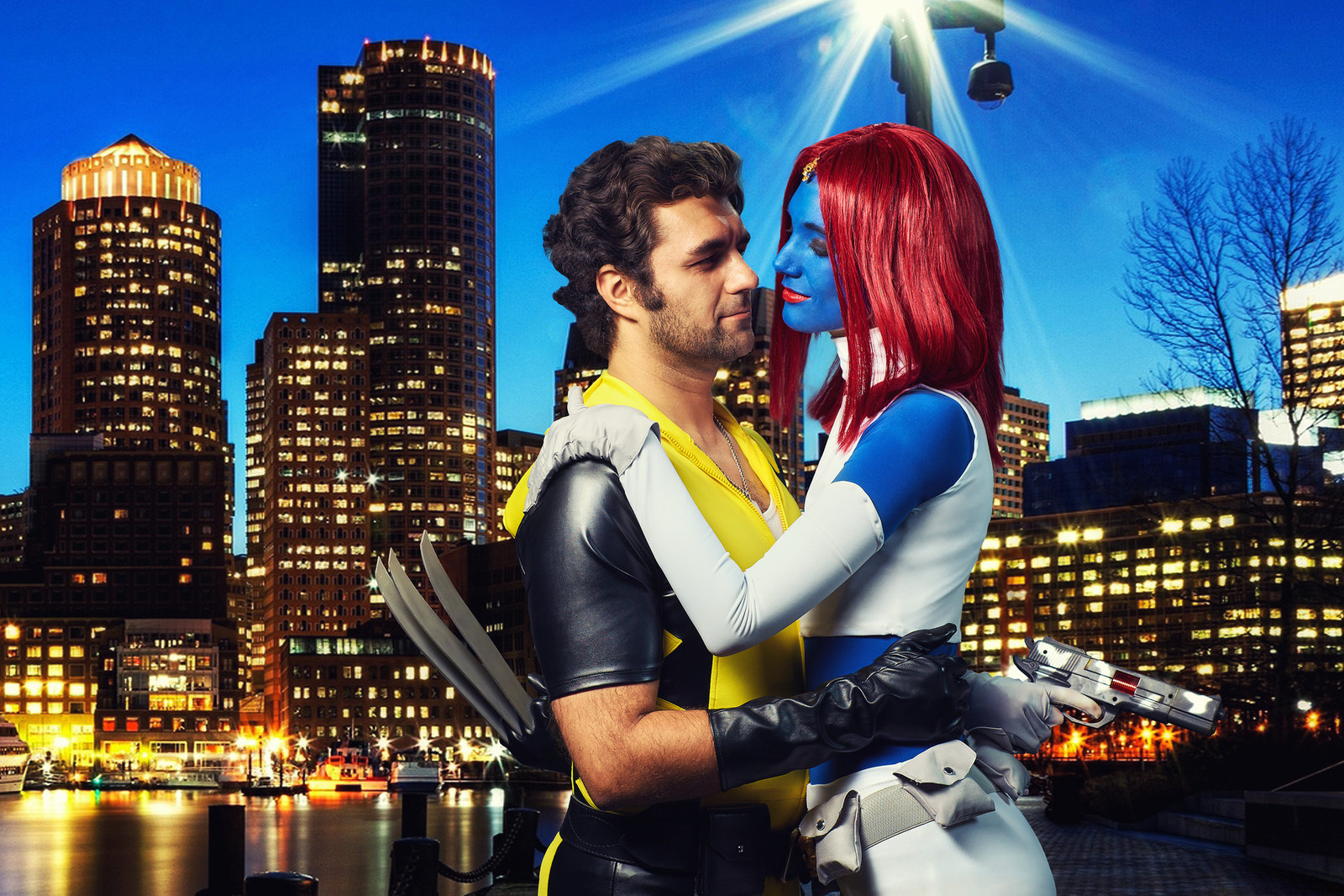 xmen. Wolverine and Mystic - My, Cosplay, , Wolverine X-Men, Mystic, Comics, X-Men, Marvel, Wolverine (X-Men)