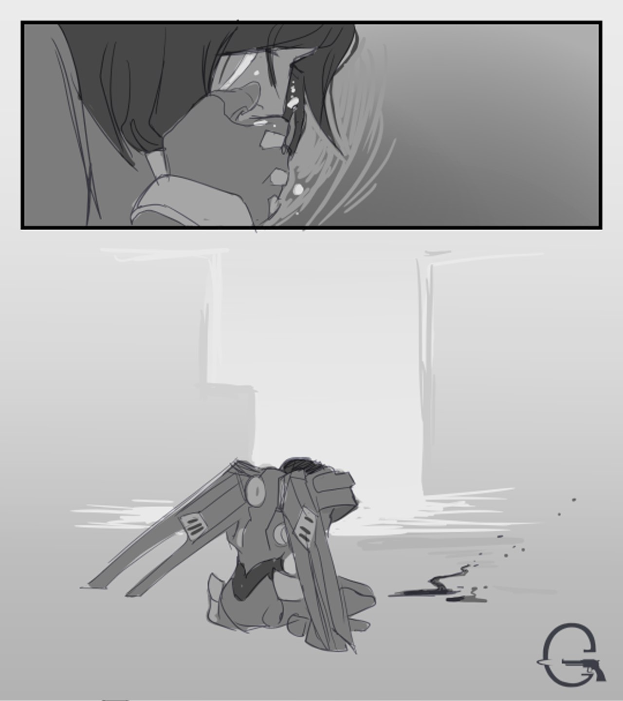 This is our secret... (part 2) - Overwatch, Reaper, Pharah, Comics, Longpost